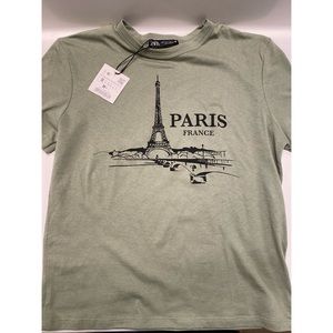 ZARA: Olive Green Shirt